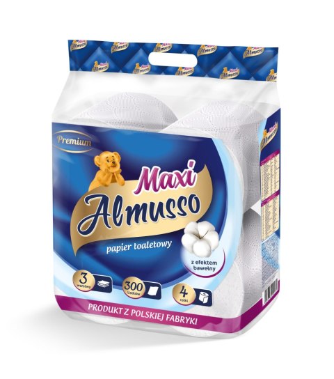 AGD Almusso - Kpl.4szt.pap.MAXI 3w 40m/12/288 0471 AGD Almusso - Kpl.4szt.pap.MAXI 3w 40m/12/288 0471