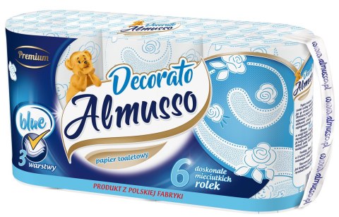 AGD Almusso - Kpl.6szt.pap. DECORATO - niebies.3w 22m 0334/6/216 AGD Almusso - Kpl.6szt.pap. DECORATO - niebies.3w 22m 0334/6/216