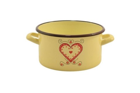 AGD EloPol - Garnek śred.SERCE 22 krem N 4,6l AGD EloPol - Garnek śred.SERCE 22 krem N 4,6l