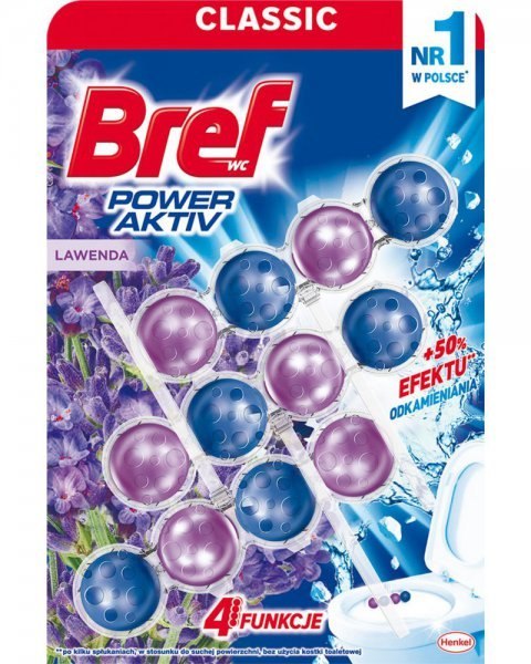 Bref Power Aktiv Lavendowe Pole 3x50g /9 -9000100956192 Bref Power Aktiv Lavendowe Pole 3x50g /9 -9000100956192