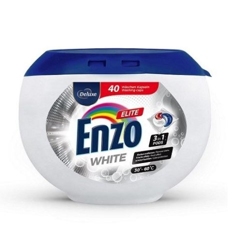 Deluxe Enzo Elite Kapsułki 40szt White /10 130 Deluxe Enzo Elite Kapsułki 40szt White /10 130