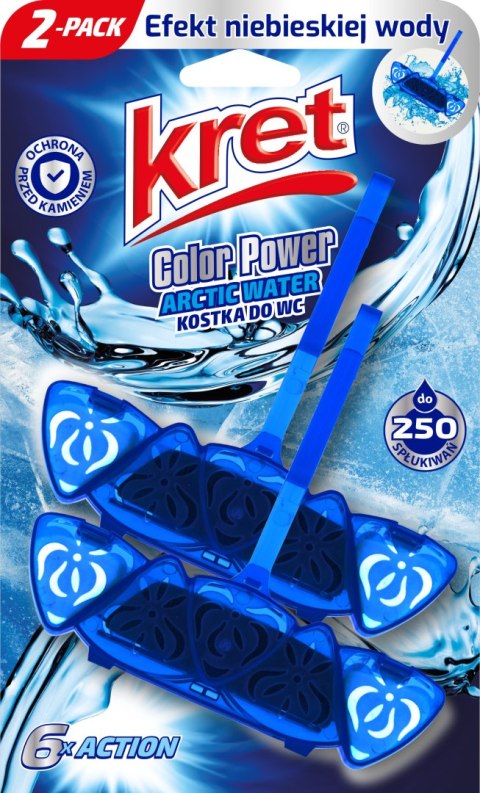 KRET Kos.WC.2x40g Barw.Eod,Arct.Water/ 10 116 KRET Kos.WC.2x40g Barw.Eod,Arct.Water/ 10 116
