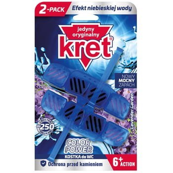 KRET Kos. WC 2x 40g Barw. Wod. Lavender Gard /10 611 KRET Kos. WC 2x 40g Barw. Wod. Lavender Gard /10 611