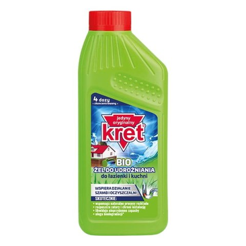 KRET Żel.Udr. 500g/12 BIO ENZ.Łaz.Kuchn.NW 712 KRET Żel.Udr. 500g/12 BIO ENZ.Łaz.Kuchn.NW 712