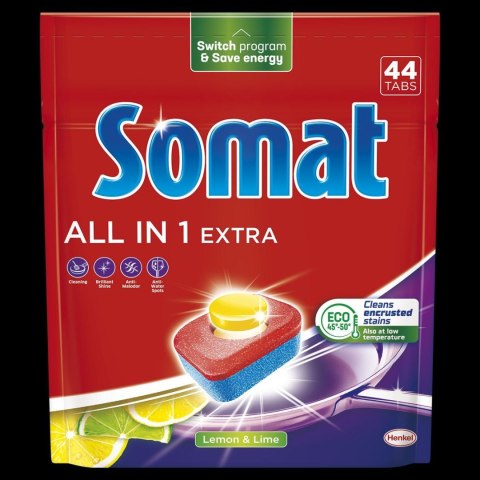 Somat All in One EXTRA Lemon 44szt/6 9000101809251 Somat All in One EXTRA Lemon 44szt/6 9000101809251