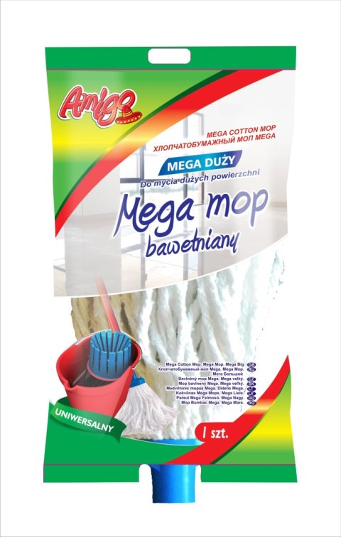 AGD AMIGO 2933 Mop bawełniany MEGA zapas /15 209 AGD AMIGO 2933 Mop bawełniany MEGA zapas /15 209
