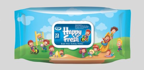 AGD Chusteczki naw.dla dzieci 72szt.KLIPS HAPPY FRESH/24 3038 AGD Chusteczki naw.dla dzieci 72szt.KLIPS HAPPY FRESH/24 3038