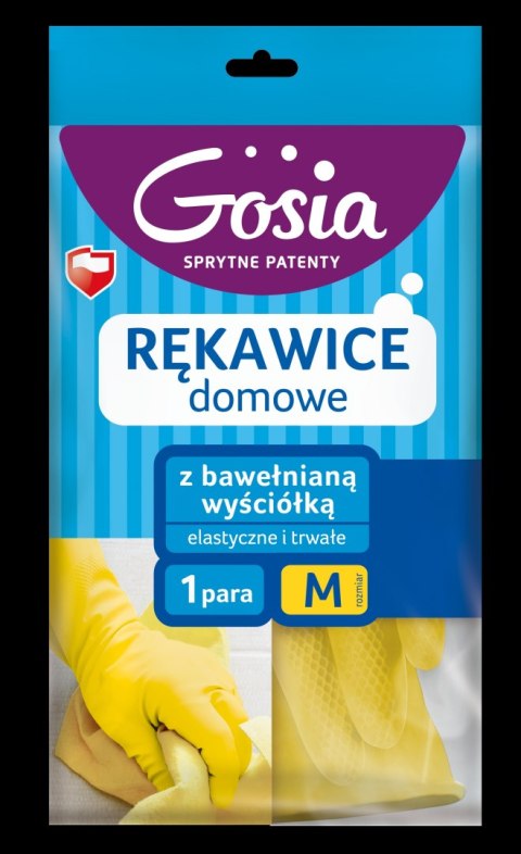 AGD GOSIA 2544 Rękawice domowe "M" /25 5004 AGD GOSIA 2544 Rękawice domowe "M" /25 5004