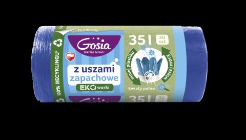 AGD GOSIA 6306 Worki na śm.LH 35l/30szt. z uszami LH zapach/12 7620 AGD GOSIA 6306 Worki na śm.LH 35l/30szt. z uszami LH zapach/12 7620