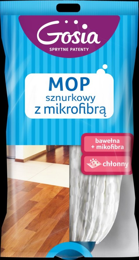 AGD GOSIA 7471 Mop sznurkowy mikrofibra - zapas /12 4962 AGD GOSIA 7471 Mop sznurkowy mikrofibra - zapas /12 4962