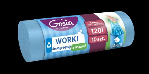 AGD GOSIA 9390 Worki do segr.śmieci 120l.10szt.nieb. AGD GOSIA 9390 Worki do segr.śmieci 120l.10szt.nieb.