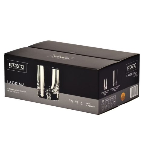 AGD Krosno - 6137 Kpl.6 szkl.whisky 250 LAGRIMA/LEGEND AGD Krosno - 6137 Kpl.6 szkl.whisky 250 LAGRIMA/LEGEND