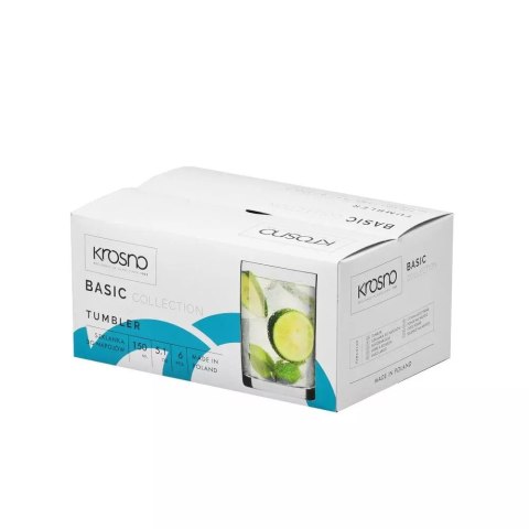 AGD Krosno - 7383 Kpl.6 szkl.150ml BASIC literatka/12 AGD Krosno - 7383 Kpl.6 szkl.150ml BASIC literatka/12
