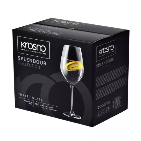 AGD Krosno - 8187 Kpl.6 kiel.500ml.woda SPLENDOUR (PASSION)