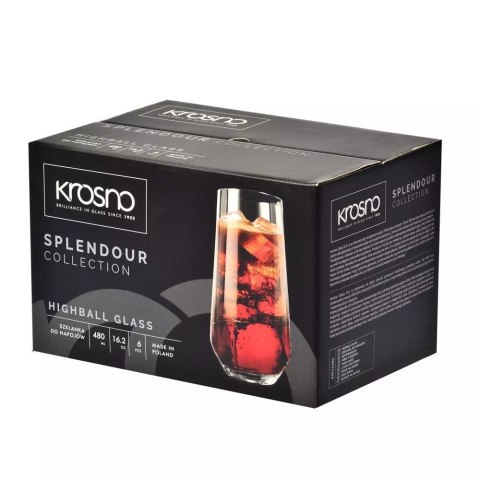 AGD Krosno - 8596 Kpl.6szkl.480 long drink SPLENDOUR passion AGD Krosno - 8596 Kpl.6szkl.480 long drink SPLENDOUR passion