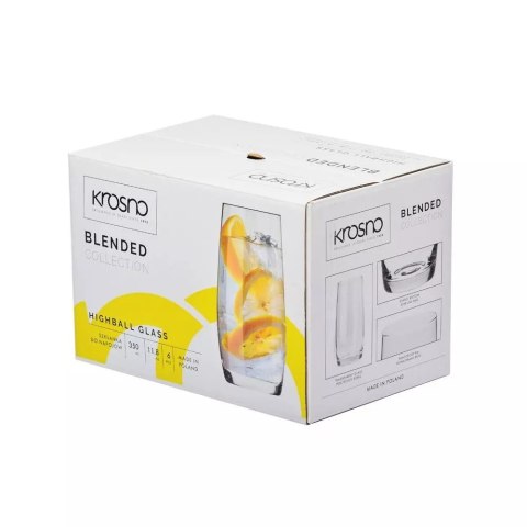 AGD Krosno - 9535 Kpl.6szkl.350ml.long drink BLENDED(prima) AGD Krosno - 9535 Kpl.6szkl.350ml.long drink BLENDED(prima)