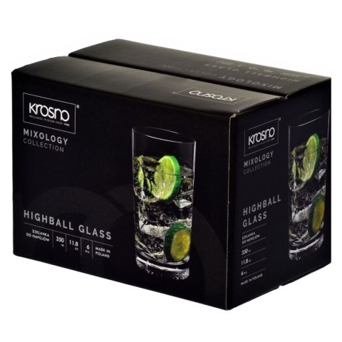 AGD Krosno - C809 Kpl.6szkl.350ml.do napojów MIXOLOGY słoneczko (390ml) AGD Krosno - C809 Kpl.6szkl.350ml.do napojów MIXOLOGY słoneczko (390ml)