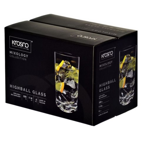 AGD Krosno - C810 Kpl.6szkl.350ml.long MIXOLOGY kierki (390) PREMIUM AGD Krosno - C810 Kpl.6szkl.350ml.long MIXOLOGY kierki (390) PREMIUM