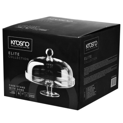 AGD Krosno - FKP0716 Patera z kloszem na nodze 28cm ELITE AGD Krosno - FKP0716 Patera z kloszem na nodze 28cm ELITE