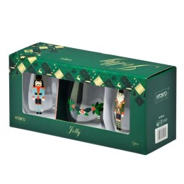 AGD Krosno - FKP1645 Kpl.3szkl.500ml. świateczne JOLLY