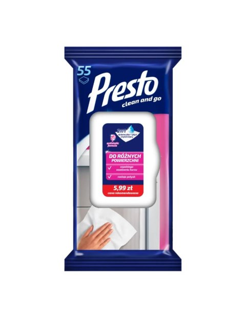 AGD PRESTO Ściereczki gosp.do różnych pow.55szt./12 8772 art.12125522 22,03,2025 AGD PRESTO Ściereczki gosp.do różnych pow.55szt./12 8772 art.12125522 22,03,2025