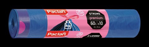 AGD Paclan 33758 Worki na śm.PREMIUM 60l.10szt./33 134554 AGD Paclan 33758 Worki na śm.PREMIUM 60l.10szt./33 134554