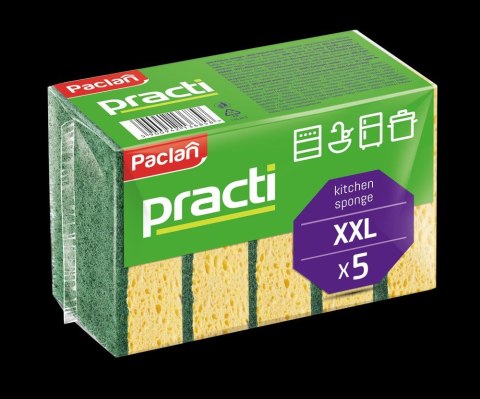AGD Paclan 36858 Gąbki do nacz.5 szt NEW PRACTI/24 136853 AGD Paclan 36858 Gąbki do nacz.5 szt NEW PRACTI/24 136853