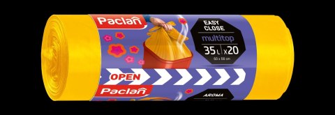 AGD Paclan 36889 Worki na śm.MULTITOP 35l 20szt.zapach/20 136883 AGD Paclan 36889 Worki na śm.MULTITOP 35l 20szt.zapach/20 136883