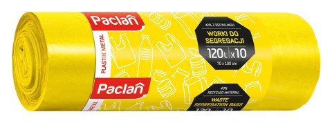 AGD Paclan 39323 Worki na śm.do segreg.120l.10szt.żółte/20 139320 AGD Paclan 39323 Worki na śm.do segreg.120l.10szt.żółte/20 139320
