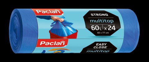 AGD Paclan 41733 Worki na śm.MULTITOP 60l 20szt.+4 szt/24 134927 AGD Paclan 41733 Worki na śm.MULTITOP 60l 20szt.+4 szt/24 134927