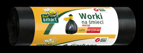 AGD Paclan 42337 Worki na śm.SMART LDPE czarne 60l 10szt. /35 242434 242435 AGD Paclan 42337 Worki na śm.SMART LDPE czarne 60l 10szt. /35 242434 242435