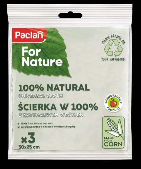 AGD Paclan 50038 FN Ścierka z włók.nat.30x25 kpl.3szt wisk/kukur./17 150170 (1+1) AGD Paclan 50038 FN Ścierka z włók.nat.30x25 kpl.3szt wisk/kukur./17 150170 (1+1)