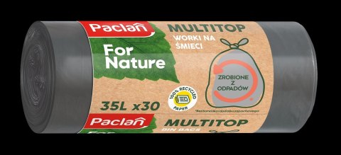 AGD Paclan 50076 FN Worki na śm.MULTITOP RECYKL.35l.30szt szare/27 150072 AGD Paclan 50076 FN Worki na śm.MULTITOP RECYKL.35l.30szt szare/27 150072