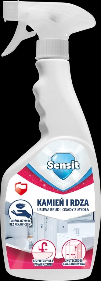 AGD SENSIT 4859 Płyn do kamienia i rdzy 500ml./12 5772 AGD SENSIT 4859 Płyn do kamienia i rdzy 500ml./12 5772