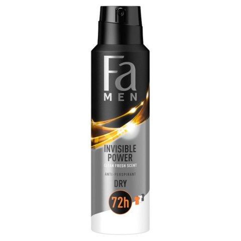 FA Men deo spray Xtreme Invisible 150ml Top 0546 FA Men deo spray Xtreme Invisible 150ml Top 0546