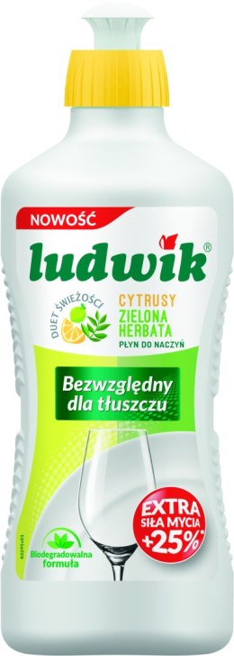 Ludwik 450g cytrusy z zieloną herbatą 