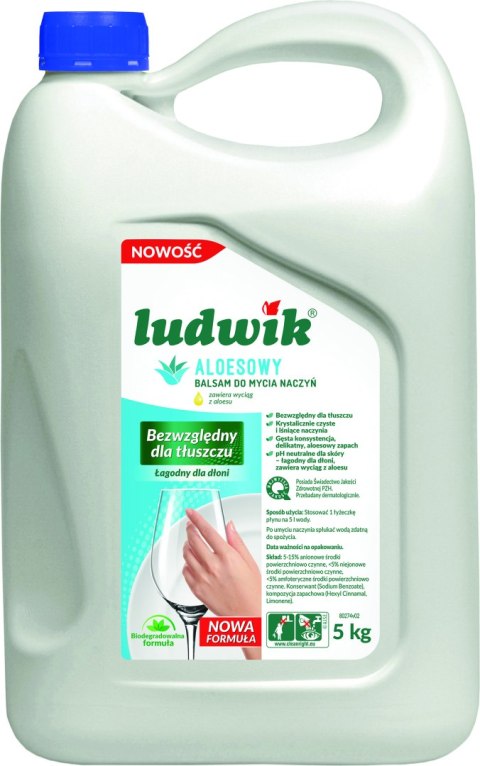 Ludwik 5kg balsam z aloesem Ludwik 5kg balsam z aloesem