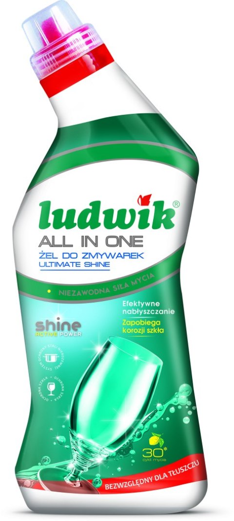 Ludwik 750ml żel d/zmyw.bezfosforanowy /6 Ludwik 750ml żel d/zmyw.bezfosforanowy /6