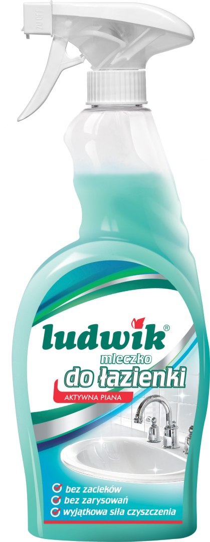 Ludwik mleczko 750ml d/łazienki spray /6 Ludwik mleczko 750ml d/łazienki spray /6