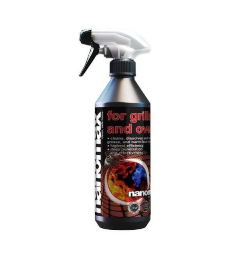 NANOMAX spray do Piekarników Kominków i Grilla 500ml /12 NANOMAX spray do Piekarników Kominków i Grilla 500ml /12
