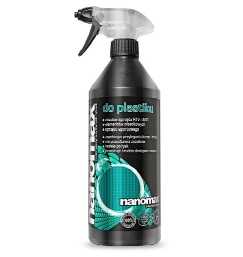 NANOMAX spray do plastiku (RTV i AGD) 1l /6 NANOMAX spray do plastiku (RTV i AGD) 1l /6