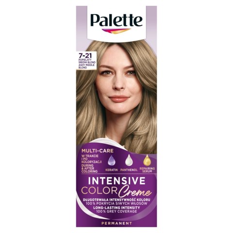 PALETTE farba 7-21 popiel.średni blond 7461 PALETTE farba 7-21 popiel.średni blond 7461