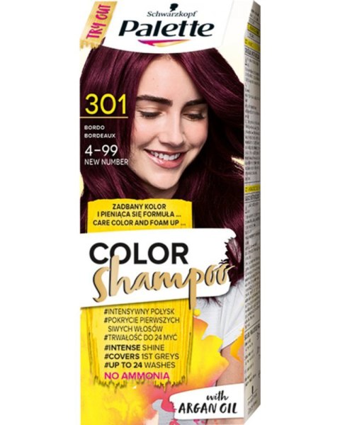 PALETTE szampon 4-99 bordo 0597 K PALETTE szampon 4-99 bordo 0597 K