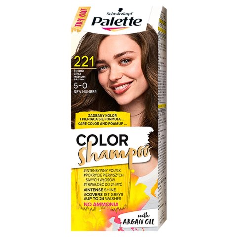 PALETTE szampon 5-0 średni brąz 0474 K PALETTE szampon 5-0 średni brąz 0474 K