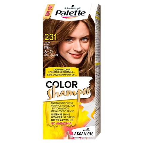 PALETTE szampon 6-0 jasny brąz 0511 K PALETTE szampon 6-0 jasny brąz 0511 K
