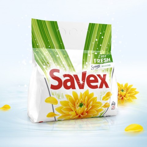 SAVEX 2kg pr. do prania FRESH 2975/8