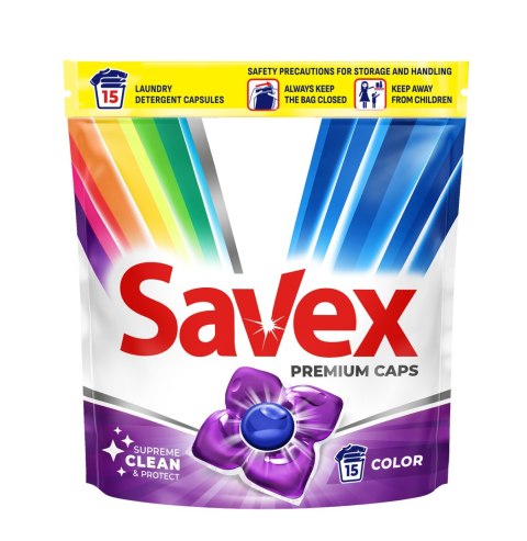 SAVEX Caps 15szt. COLOR /8 6841 SAVEX Caps 15szt. COLOR /8 6841