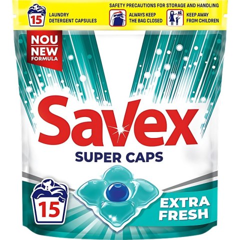 SAVEX Caps 15szt. FRESH /8 6858 SAVEX Caps 15szt. FRESH /8 6858
