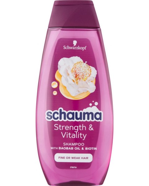 SCHAUMA 400ml szampon Stre&Vit 9233 SCHAUMA 400ml szampon Stre&Vit 9233