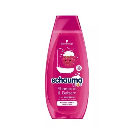 SCHAUMA KIDS 400ml szampon Malina 7593 SCHAUMA KIDS 400ml szampon Malina 7593